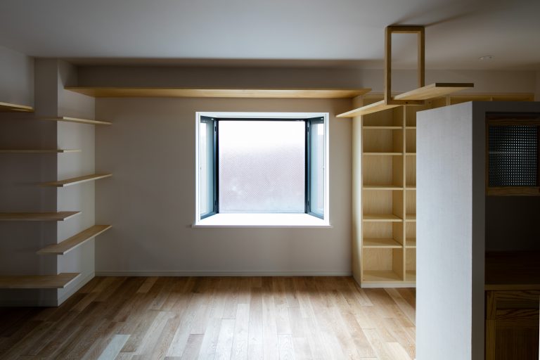 キャットウォークを取り付けたリノベーション