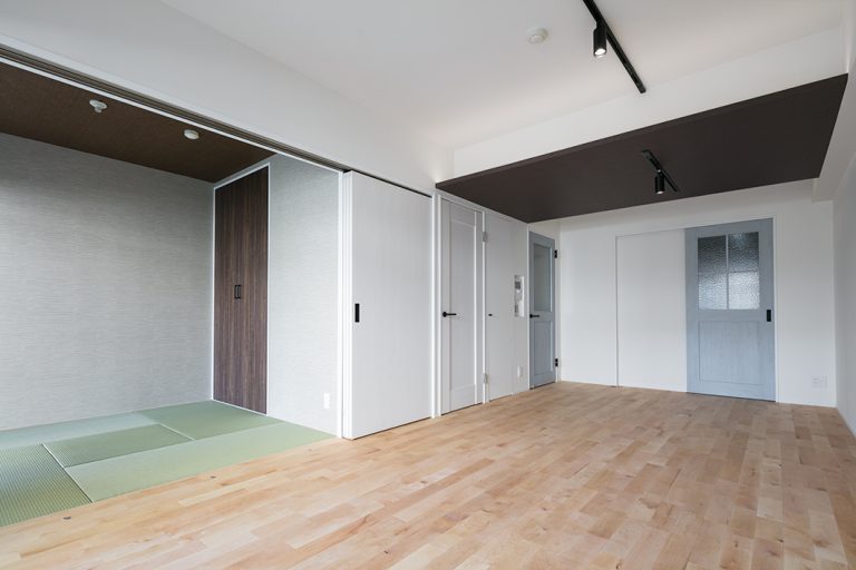 建材にこだわった和室リノベーション