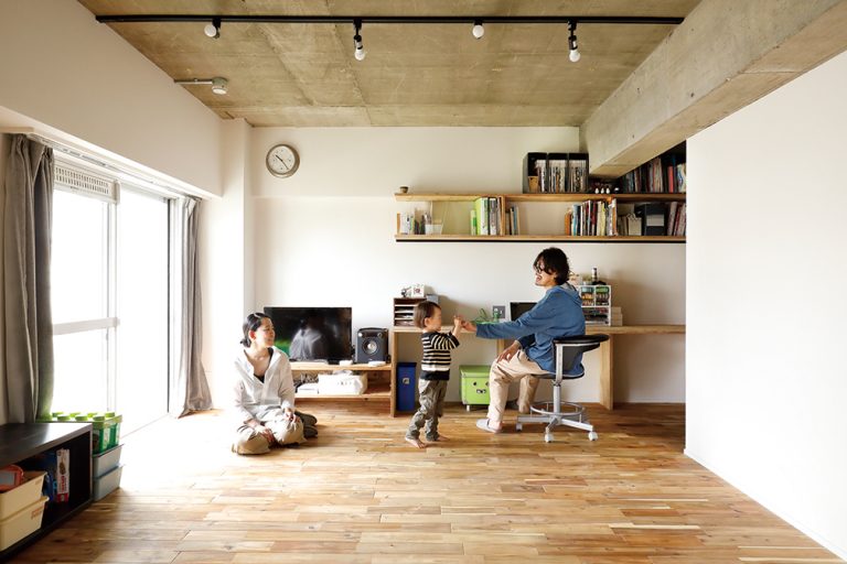 限られた平米数でも開放感のある間取りへリノベーション