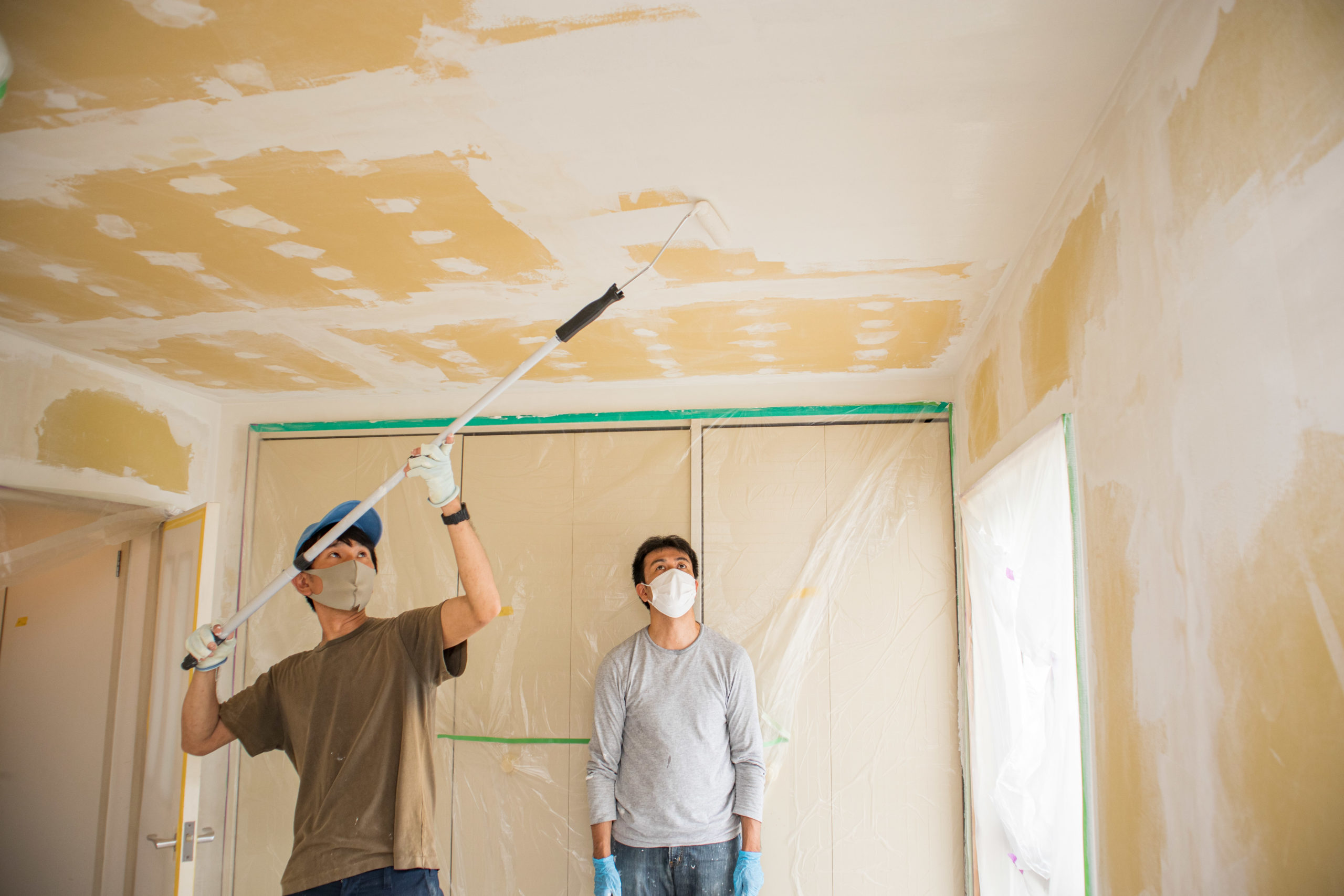 DIYで壁・天井塗装に挑戦！ | てまひま不動産 西荻窪店