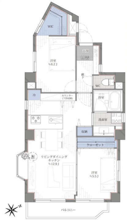【価格改定】ライオンズマンション阿佐谷第2 2階