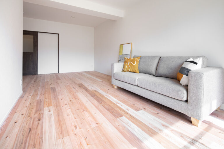 3DKから2LDKにした開放感のある間取り