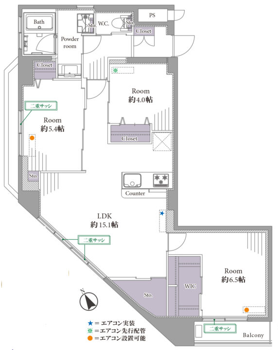【価格改定】パラシオン荻窪 9階