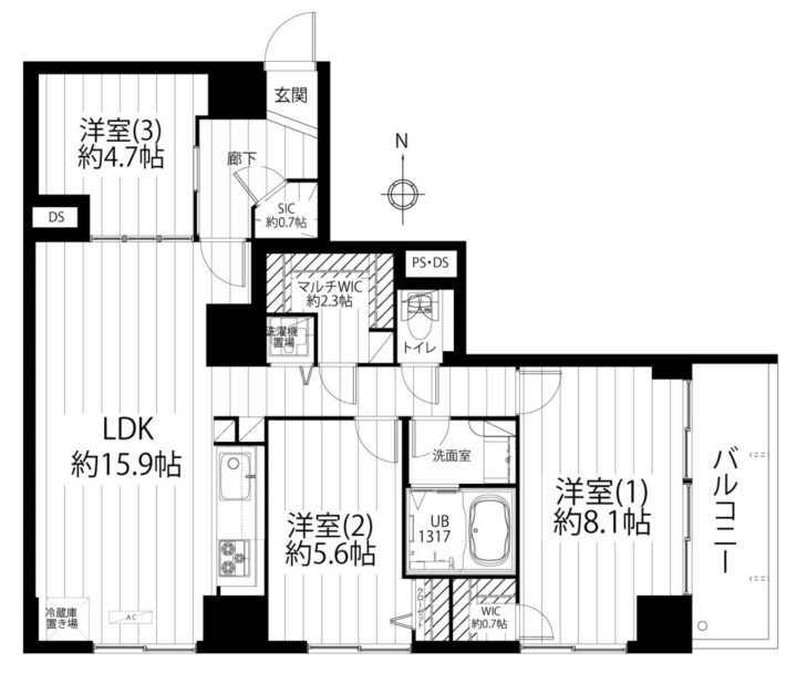 【価格改定】ニュー小金井マンション 3階