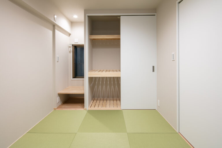 和室兼ワークデスクのリノベーション