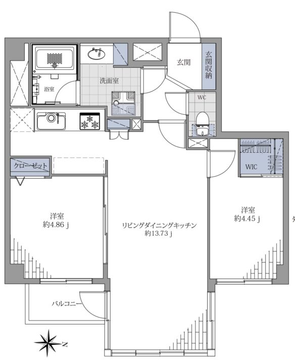 クレストフォルム新高円寺 4階
