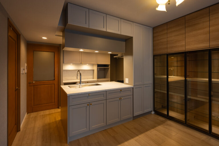 工夫が詰まったオーダーメイドキッチンリノベーション