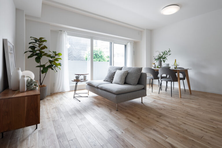 収納をしっかり確保したリノベーション済み物件