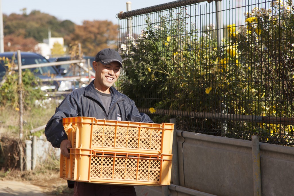 こめつぶ祭りではお米の他にも野菜やパン、アンドリブランの料理などが食べられます。