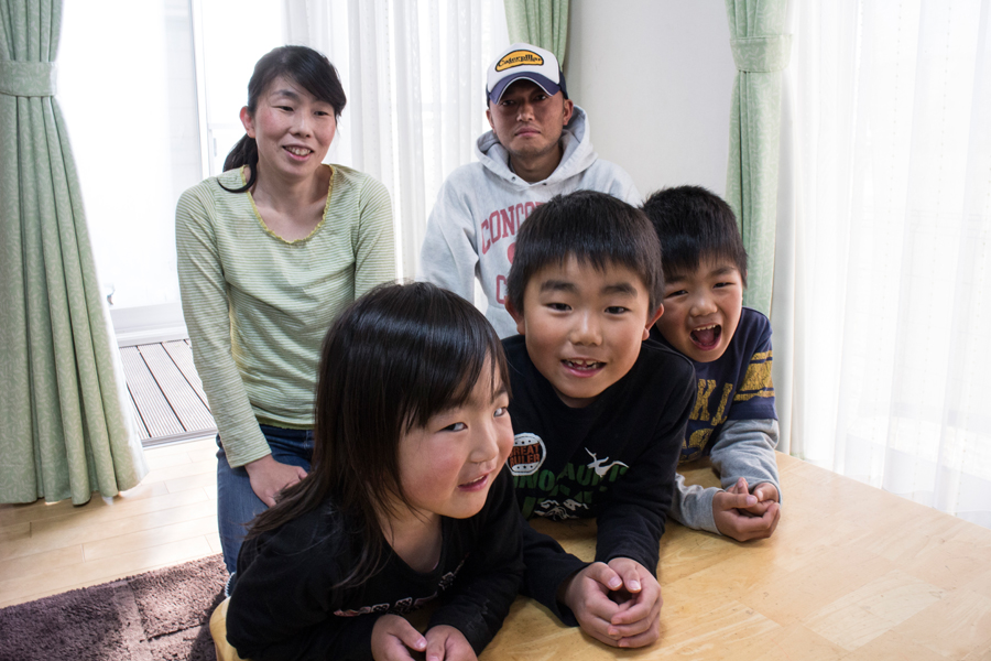 エコヴィレッジ（戸建）にお住いのF様ご一家